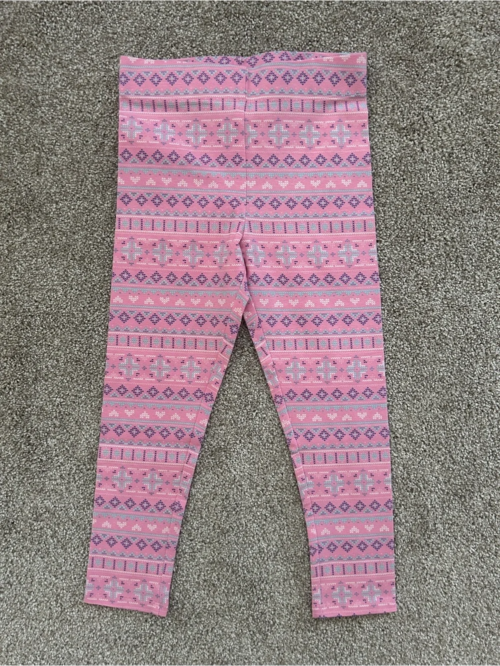 Tommy Bahama Girls Blue Pink Animal Geo Outfit Set Size S 5/6